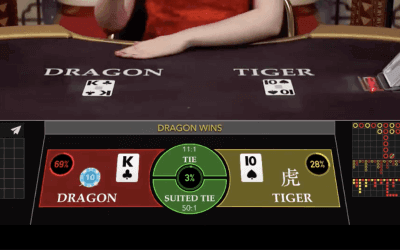 Watch the dealer draw and compare the cards