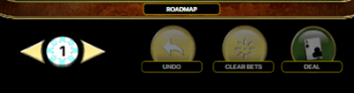 Select your bet amount and place a wager